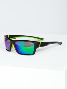 Zielone okulary przeciwsłoneczne Denley MIAMI6
