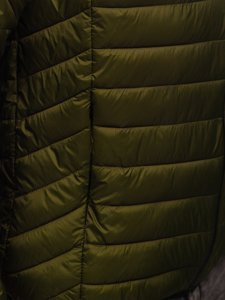 Zielona pikowana kurtka przejściowa męska Denley 13021